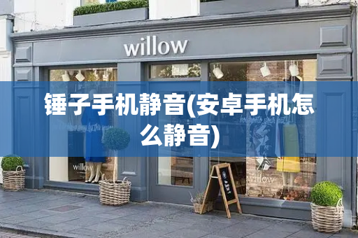 锤子手机静音(安卓手机怎么静音)