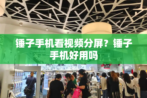 锤子手机看视频分屏？锤子手机好用吗