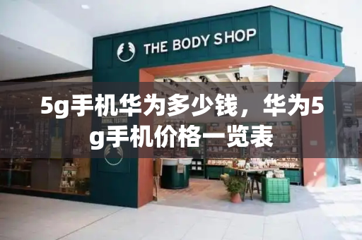 5g手机华为多少钱，华为5g手机价格一览表-第1张图片-星选测评
