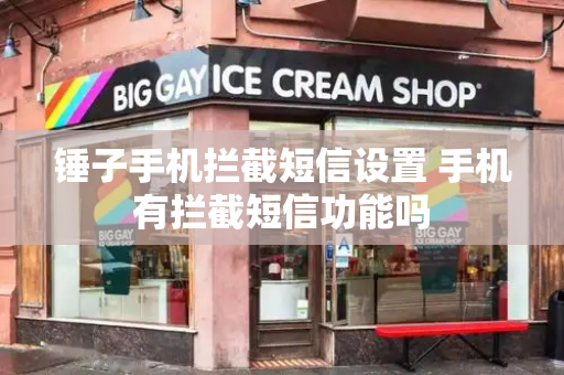 锤子手机拦截短信设置 手机有拦截短信功能吗