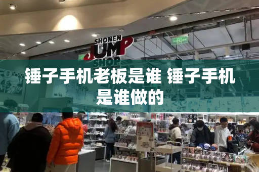 锤子手机老板是谁 锤子手机是谁做的-第1张图片-星选测评