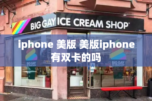iphone 美版 美版iphone有双卡的吗-第1张图片-星选测评