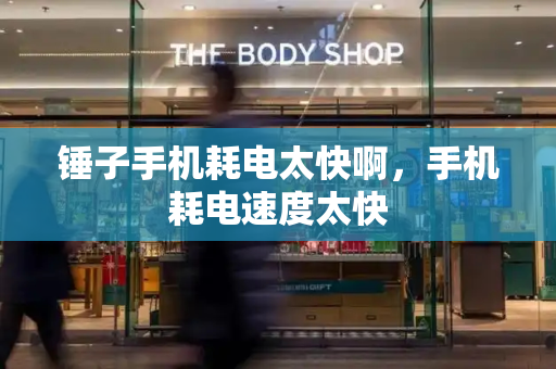 锤子手机耗电太快啊，手机耗电速度太快