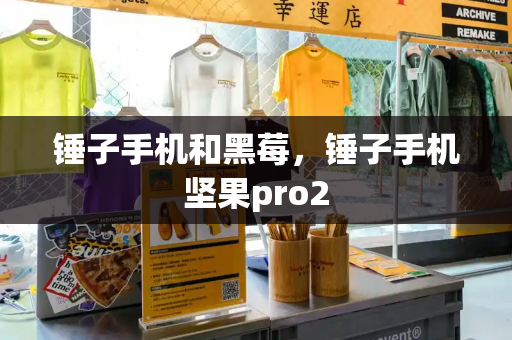 锤子手机和黑莓，锤子手机坚果pro2
