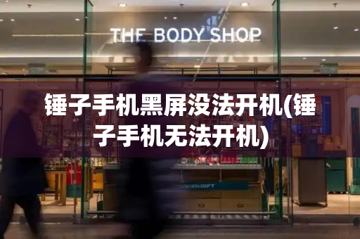 锤子手机黑屏没法开机(锤子手机无法开机)-第1张图片-星选测评