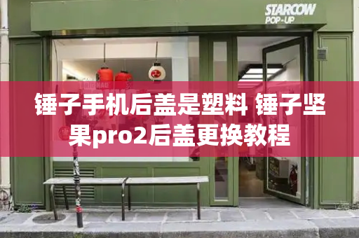 锤子手机后盖是塑料 锤子坚果pro2后盖更换教程