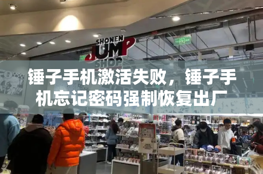 锤子手机激活失败，锤子手机忘记密码强制恢复出厂-第1张图片-星选测评
