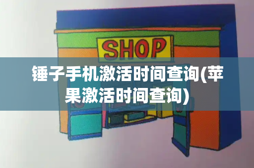 锤子手机激活时间查询(苹果激活时间查询)-第1张图片-星选测评