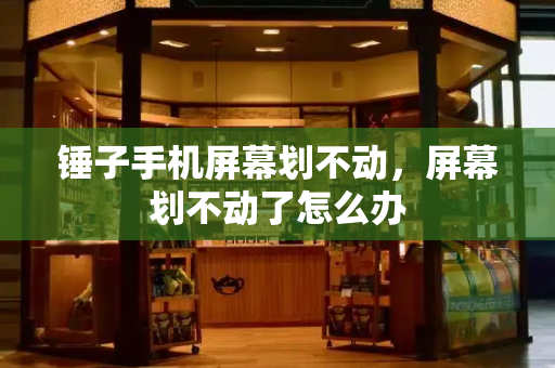 锤子手机屏幕划不动，屏幕划不动了怎么办-第1张图片-星选测评
