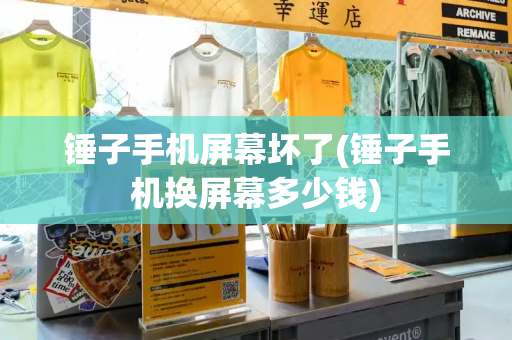 锤子手机屏幕坏了(锤子手机换屏幕多少钱)