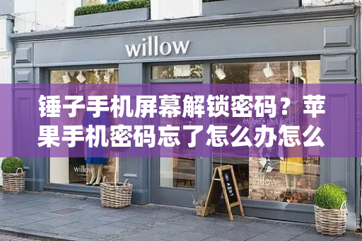 锤子手机屏幕解锁密码？苹果手机密码忘了怎么办怎么解锁