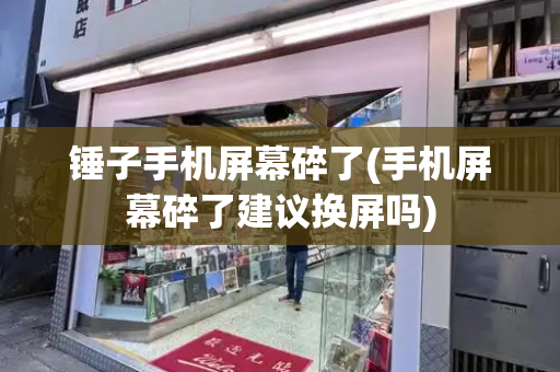 锤子手机屏幕碎了(手机屏幕碎了建议换屏吗)-第1张图片-星选测评