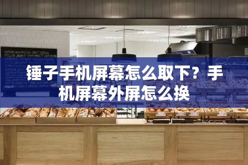 锤子手机屏幕怎么取下？手机屏幕外屏怎么换-第1张图片-星选测评