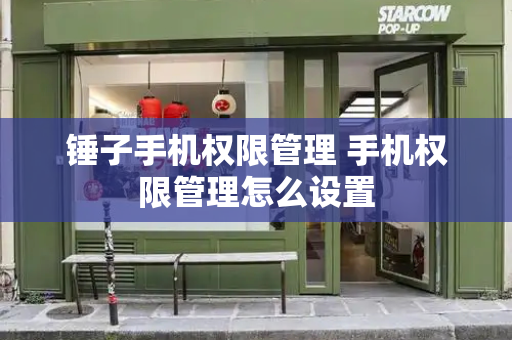 锤子手机权限管理 手机权限管理怎么设置