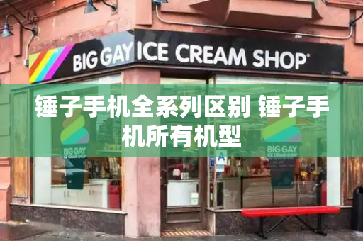 锤子手机全系列区别 锤子手机所有机型-第1张图片-星选测评