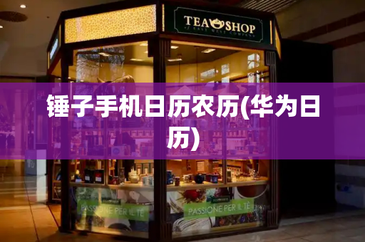 锤子手机日历农历(华为日历)-第1张图片-星选测评