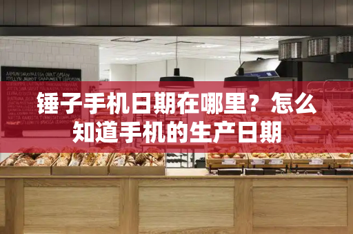 锤子手机日期在哪里？怎么知道手机的生产日期-第1张图片-星选测评