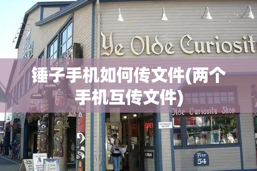 锤子手机如何传文件(两个手机互传文件)-第1张图片-星选测评