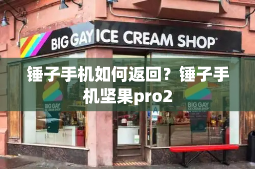 锤子手机如何返回？锤子手机坚果pro2