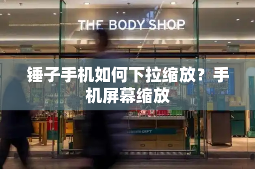 锤子手机如何下拉缩放？手机屏幕缩放-第1张图片-星选测评