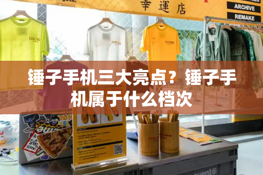 锤子手机三大亮点？锤子手机属于什么档次-第1张图片-星选测评