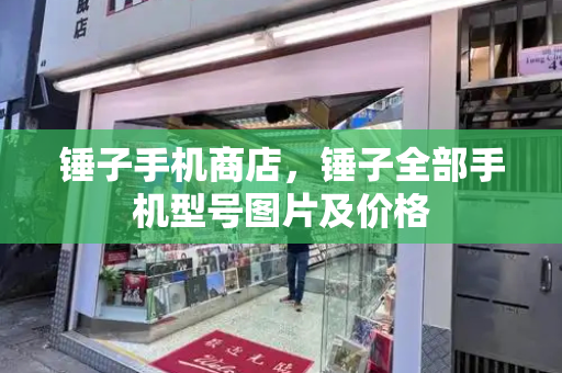 锤子手机商店，锤子全部手机型号图片及价格