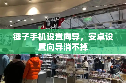 锤子手机设置向导，安卓设置向导消不掉-第1张图片-星选测评