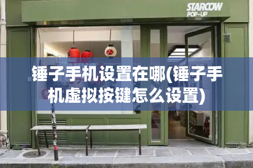 锤子手机设置在哪(锤子手机虚拟按键怎么设置)