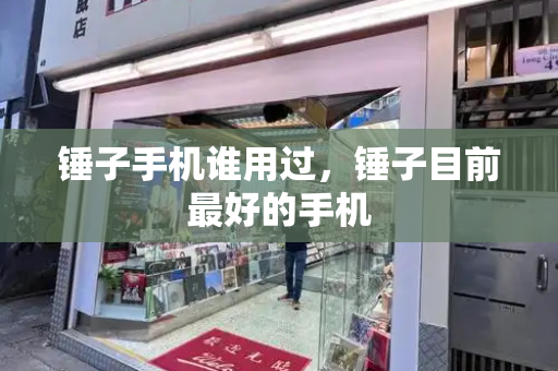 锤子手机谁用过，锤子目前最好的手机-第1张图片-星选测评