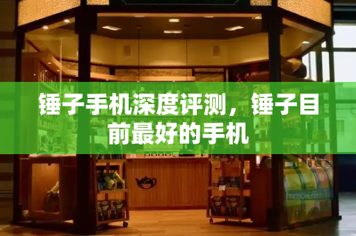 锤子手机深度评测，锤子目前最好的手机