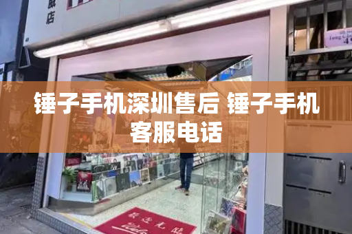锤子手机深圳售后 锤子手机客服电话-第1张图片-星选测评