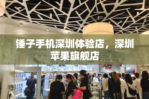 锤子手机深圳体验店，深圳苹果旗舰店-第1张图片-星选测评