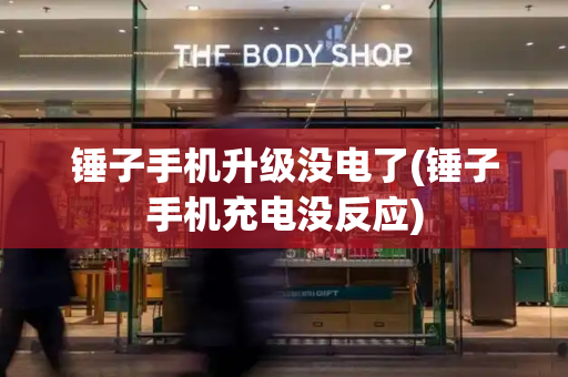锤子手机升级没电了(锤子手机充电没反应)-第1张图片-星选测评