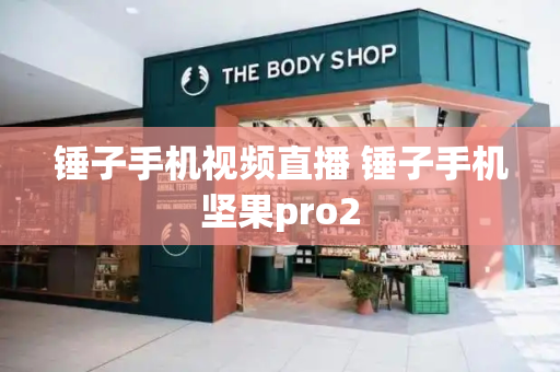 锤子手机视频直播 锤子手机坚果pro2-第1张图片-星选测评