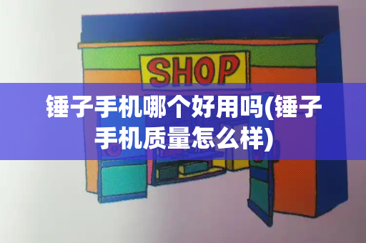 锤子手机哪个好用吗(锤子手机质量怎么样)-第1张图片-星选测评