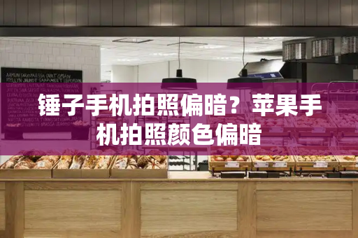 锤子手机拍照偏暗？苹果手机拍照颜色偏暗-第1张图片-星选测评