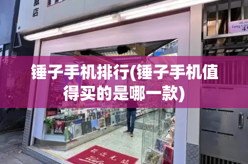 锤子手机排行(锤子手机值得买的是哪一款)-第1张图片-星选测评