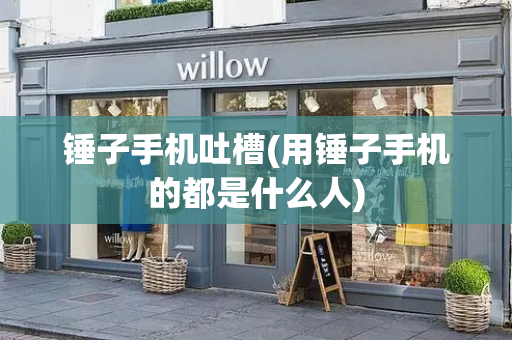 锤子手机吐槽(用锤子手机的都是什么人)