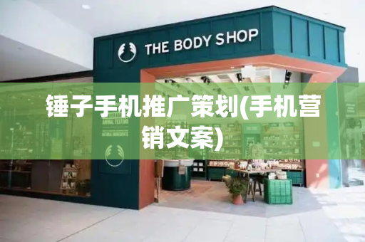 锤子手机推广策划(手机营销文案)-第1张图片-星选测评