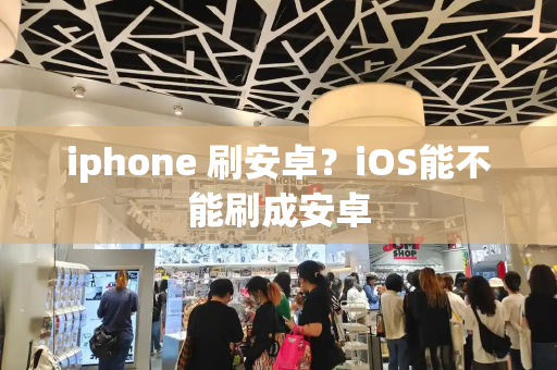 iphone 刷安卓？iOS能不能刷成安卓-第1张图片-星选测评