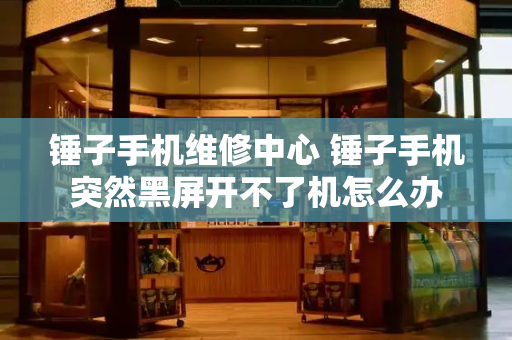 锤子手机维修中心 锤子手机突然黑屏开不了机怎么办