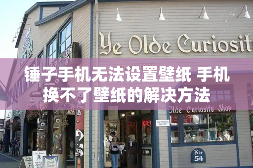锤子手机无法设置壁纸 手机换不了壁纸的解决方法