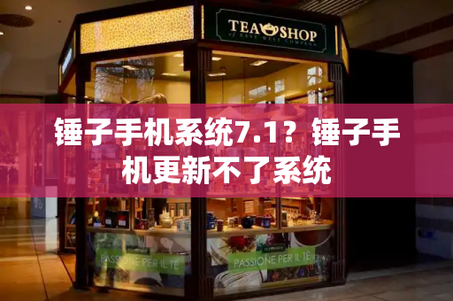 锤子手机系统7.1？锤子手机更新不了系统-第1张图片-星选测评