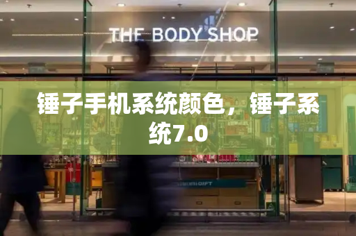 锤子手机系统颜色，锤子系统7.0-第1张图片-星选测评