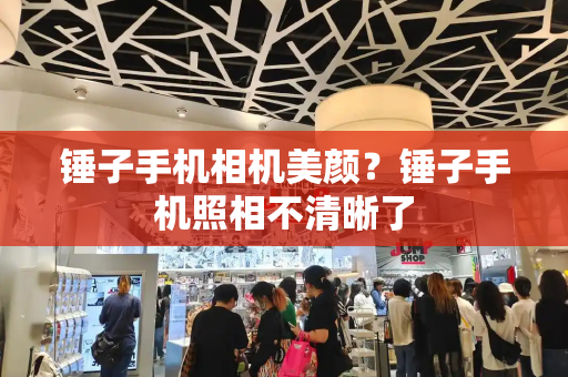锤子手机相机美颜？锤子手机照相不清晰了-第1张图片-星选测评