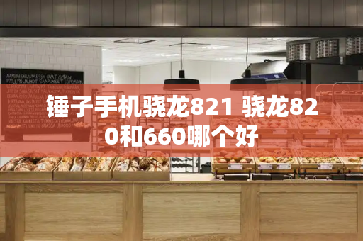 锤子手机骁龙821 骁龙820和660哪个好-第1张图片-星选测评
