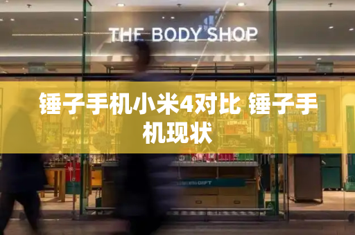 锤子手机小米4对比 锤子手机现状-第1张图片-星选测评