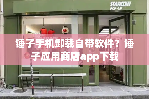 锤子手机卸载自带软件？锤子应用商店app下载
