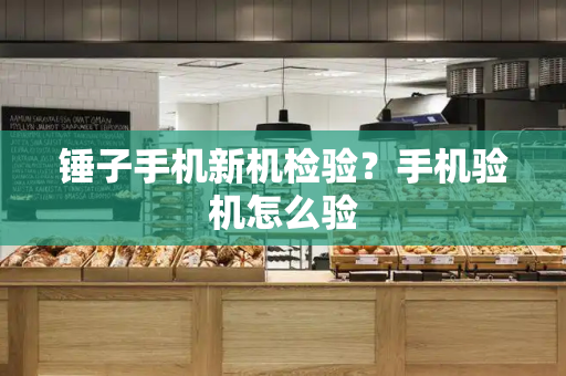 锤子手机新机检验？手机验机怎么验