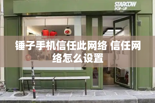 锤子手机信任此网络 信任网络怎么设置-第1张图片-星选测评